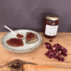 Confiture de pêches et roses